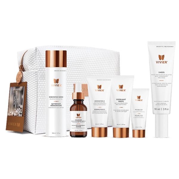 Hyperpigmentation skin care with Hydroquinone